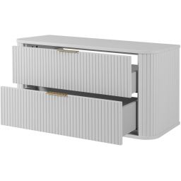 Rodan Elegance szafka z blatem 100,4x41,5x51,7 cm podumywalkowa wisząca biała