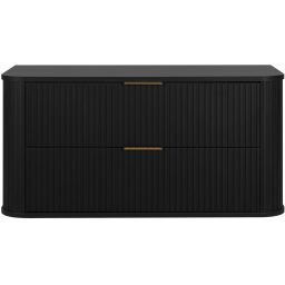 Rodan Elegance szafka z blatem 100,4x41,5x51,7 cm podumywalkowa wisząca czarna