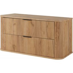 Rodan Elegance szafka z blatem 100,4x41,5x51,7 cm podumywalkowa wisząca dąb