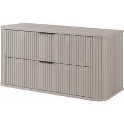 Rodan Elegance szafka z blatem 100,4x41,5x51,7 cm podumywalkowa wisząca beżowa