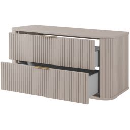 Rodan Elegance szafka z blatem 100,4x41,5x51,7 cm podumywalkowa wisząca beżowa