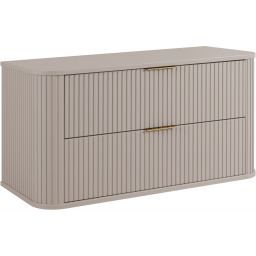 Rodan Elegance szafka z blatem 100,4x41,5x51,7 cm podumywalkowa wisząca beżowa