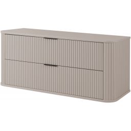 Rodan Elegance szafka z blatem 120,4x41,5x51,7 cm podumywalkowa wisząca beżowa
