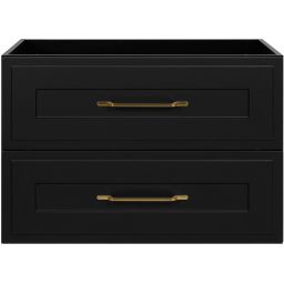 Rodan Classic szafka 80x46x57 cm podumywalkowa wisząca czarna