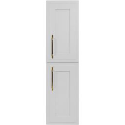 Rodan Classic szafka 35x27x136 cm boczna wisząca biała