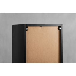 Rodan Classic szafka 35x27x136 cm boczna wisząca czarna