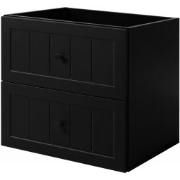 Rodan Gusto szafka 60x46x57 cm podumywalkowa wisząca czarna