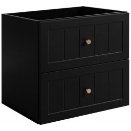 Rodan Gusto szafka 60x46x57 cm podumywalkowa wisząca czarna