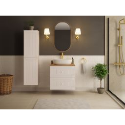 Rodan Gusto szafka 60x46x57 cm podumywalkowa wisząca beżowa