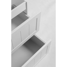 Rodan Gusto szafka 80x46x57 cm podumywalkowa wisząca biała