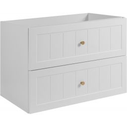 Rodan Gusto szafka 80x46x57 cm podumywalkowa wisząca biała