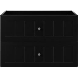 Rodan Gusto szafka 80x46x57 cm podumywalkowa wisząca czarna