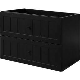 Rodan Gusto szafka 80x46x57 cm podumywalkowa wisząca czarna