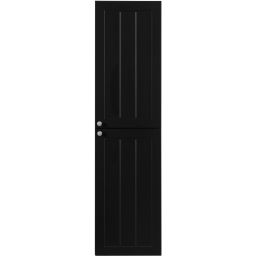 Rodan Gusto szafka 35x27x136 cm boczna wisząca czarna