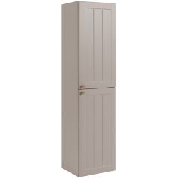 Rodan Gusto szafka 35x27x136 cm boczna wisząca beżowa