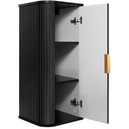 Rodan Elegance szafka 35,5x31,5x79 cm boczna wisząca czarna