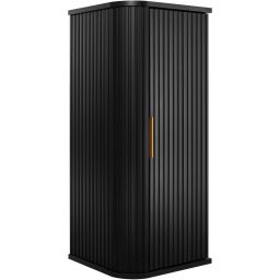 Rodan Elegance szafka 35,5x31,5x79 cm boczna wisząca czarna