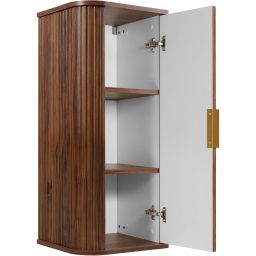 Rodan Elegance szafka 35,5x31,5x79 cm boczna wisząca dąb orzech