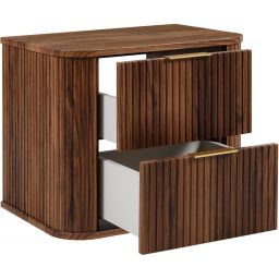 Rodan Elegance szafka z blatem 60,4x41,5x51,7 cm podumywalkowa wisząca dąb orzech