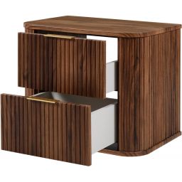 Rodan Elegance szafka z blatem 60,4x41,5x51,7 cm podumywalkowa wisząca dąb orzech