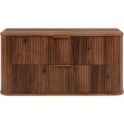 Rodan Elegance szafka z blatem 100,4x41,5x51,7 cm podumywalkowa wisząca dąb orzech