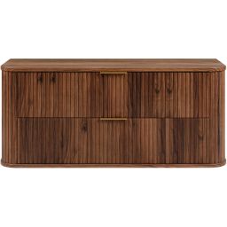 Rodan Elegance szafka z blatem 120,4x41,5x51,7 cm podumywalkowa wisząca dąb orzech