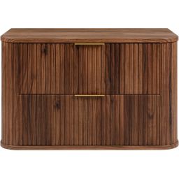 Rodan Elegance szafka z blatem 80,4x41,5x51,7 cm podumywalkowa wisząca dąb orzech