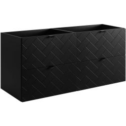 Zestaw Rodan Trend zestaw mebli łazienkowych 120 cm czarny (5906154450843)