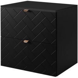 Zestaw Rodan Trend szafka 60 cm podumywalkowa z blatem czarny (5906154450843, 5906154451888)