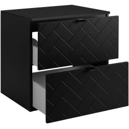 Zestaw Rodan Trend szafka 60 cm podumywalkowa z blatem czarny (5906154450843, 5906154451888)