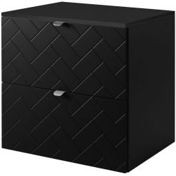 Zestaw Rodan Trend szafka 60 cm podumywalkowa z blatem czarny (5906154450843, 5906154451888)