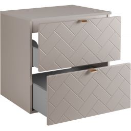 Zestaw Rodan Trend szafka 60 cm podumywalkowa z blatem kaszmir (5906154450904, 5906154451901)