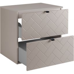 Zestaw Rodan Trend szafka 60 cm podumywalkowa z blatem kaszmir (5906154450904, 5906154451901)