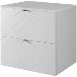 Zestaw Rodan Trend szafka 60 cm podumywalkowa z blatem biały (5906154450812, 5906154451871)