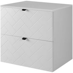 Zestaw Rodan Trend szafka 60 cm podumywalkowa z blatem biały (5906154450812, 5906154451871)