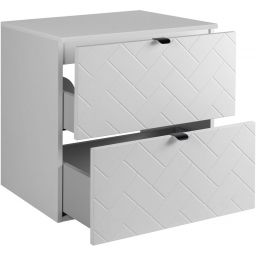 Zestaw Rodan Trend szafka 60 cm podumywalkowa z blatem biały (5906154450812, 5906154451871)