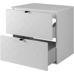 Zestaw Rodan Trend szafka 60 cm podumywalkowa z blatem biały (5906154450812, 5906154451871)