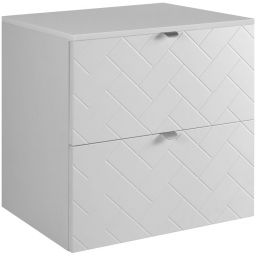 Zestaw Rodan Trend szafka 60 cm podumywalkowa z blatem biały (5906154450812, 5906154451871)