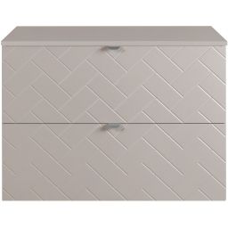 Zestaw Rodan Trend szafka 80 cm podumywalkowa z blatem kaszmir (5906154450911, 5906154451949)