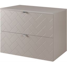 Zestaw Rodan Trend szafka 80 cm podumywalkowa z blatem kaszmir (5906154450911, 5906154451949)