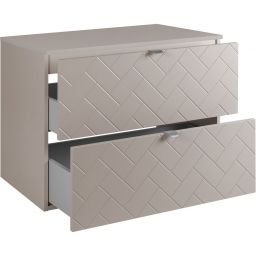 Zestaw Rodan Trend szafka 80 cm podumywalkowa z blatem kaszmir (5906154450911, 5906154451949)