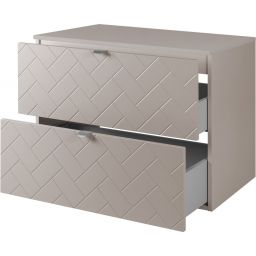 Zestaw Rodan Trend szafka 80 cm podumywalkowa z blatem kaszmir (5906154450911, 5906154451949)