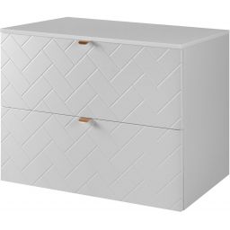 Zestaw Rodan Trend szafka 80 cm podumywalkowa z blatem biały (5906154450829, 5906154451918)