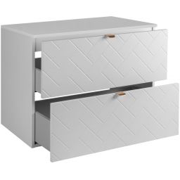 Zestaw Rodan Trend szafka 80 cm podumywalkowa z blatem biały (5906154450829, 5906154451918)