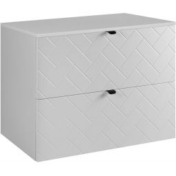 Zestaw Rodan Trend szafka 80 cm podumywalkowa z blatem biały (5906154450829, 5906154451918)