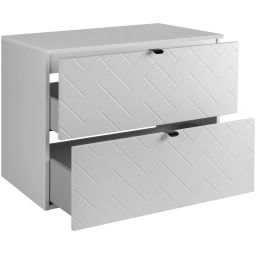 Zestaw Rodan Trend szafka 80 cm podumywalkowa z blatem biały (5906154450829, 5906154451918)