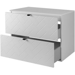 Zestaw Rodan Trend szafka 80 cm podumywalkowa z blatem biały (5906154450829, 5906154451918)