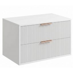 Rea Mono szafka 80x47x48 cm podumywalkowa wisząca biała REA-M0403