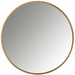 Richmond Maesa lustro 90x90 cm okrągłe złoty -MI-0047