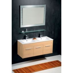 Sapho półka 50 cm szklana ścienna szkło satynowe 22481